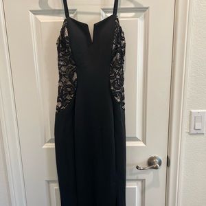 Black formal dress size 3